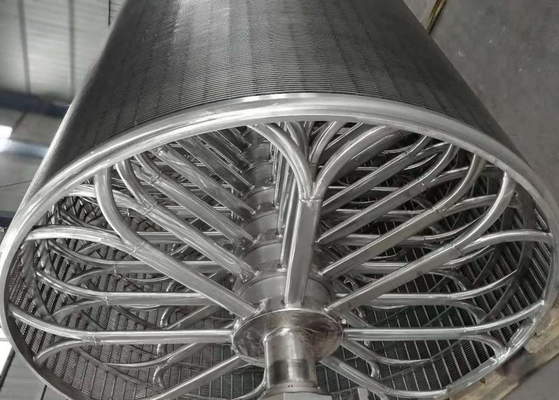 Dia 1500mm Whole Stainless Steel Cylinder Mould For Paper Forming Part