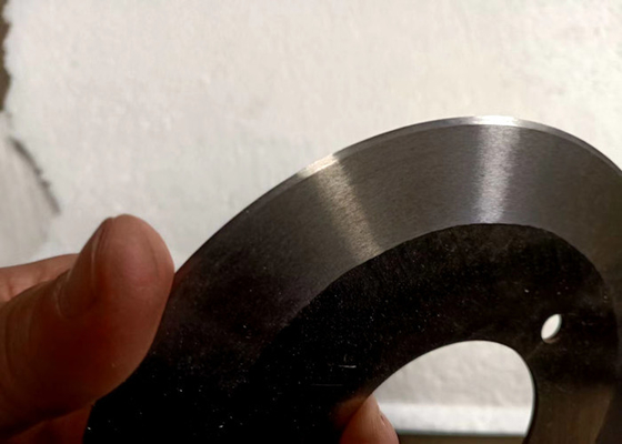 Double Side Slitting HSS Paper Slitting Blades Paper Tube Cutting